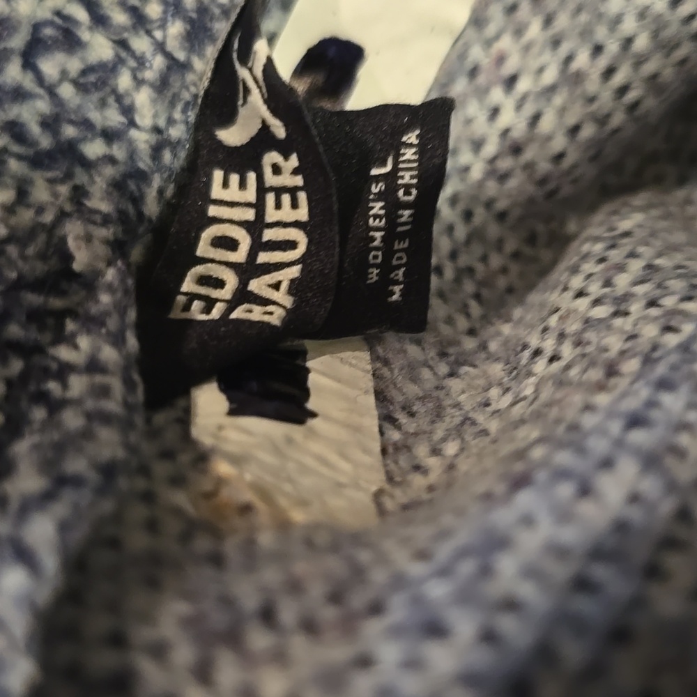 Eddie Bauer Blue Knit Sweater